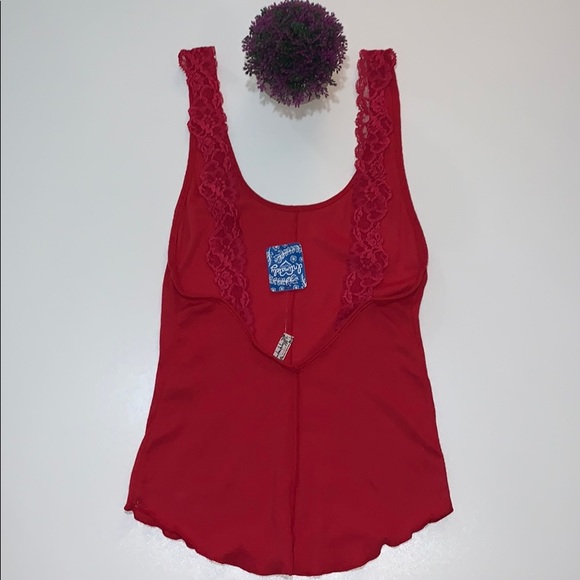 4/$24 Free People Tank Top Size Medium New - Picture 3 of 6